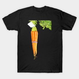 CARROTS PAINTED IN WATERCOLOR T-Shirt